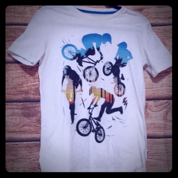 Old Navy Other - Dirt bike art shirt, Old Navy - Boys XL, 14-16